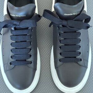 Alexander McQueen Larry Bicolor Women's Leather Sneakers - Size 9.5/42+ EU-